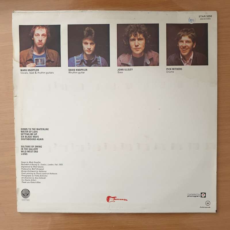 Dire Straits - Dire Straits - Vinyl LP Record  (VG+)