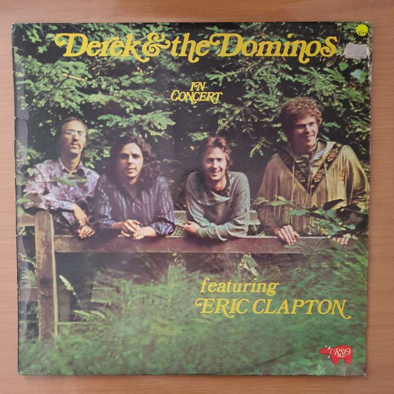 Derek & The Dominos - In Concert featuring Eric Clapton - Vinyl LP Record - Very-Good+ Quality (V...