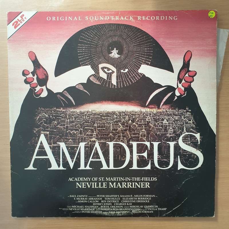 Amadeus (Original Soundtrack Recording) - Vinyl LP Record - Very-Good Quality (VG) (vgood)