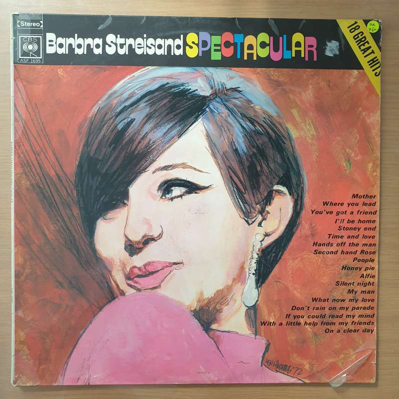 Barbra Streisand - Spectacular - Vinyl LP Record - Very-Good+ Quality (VG+) (verygoodplus)