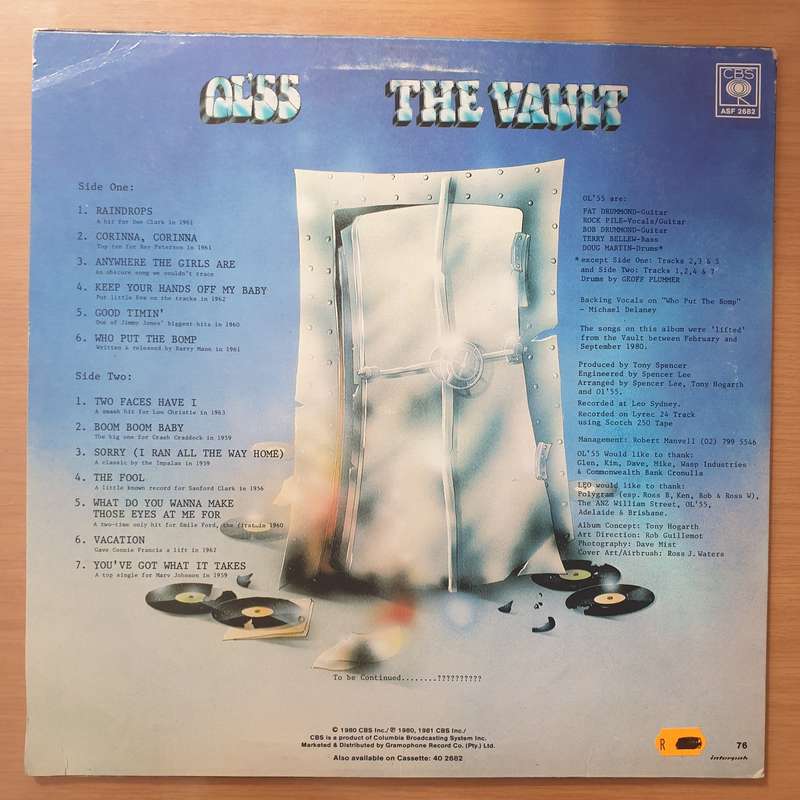 Ol' 55  The Vault - Vinyl LP Record - Very-Good+ Quality (VG+) (verygoodplus)