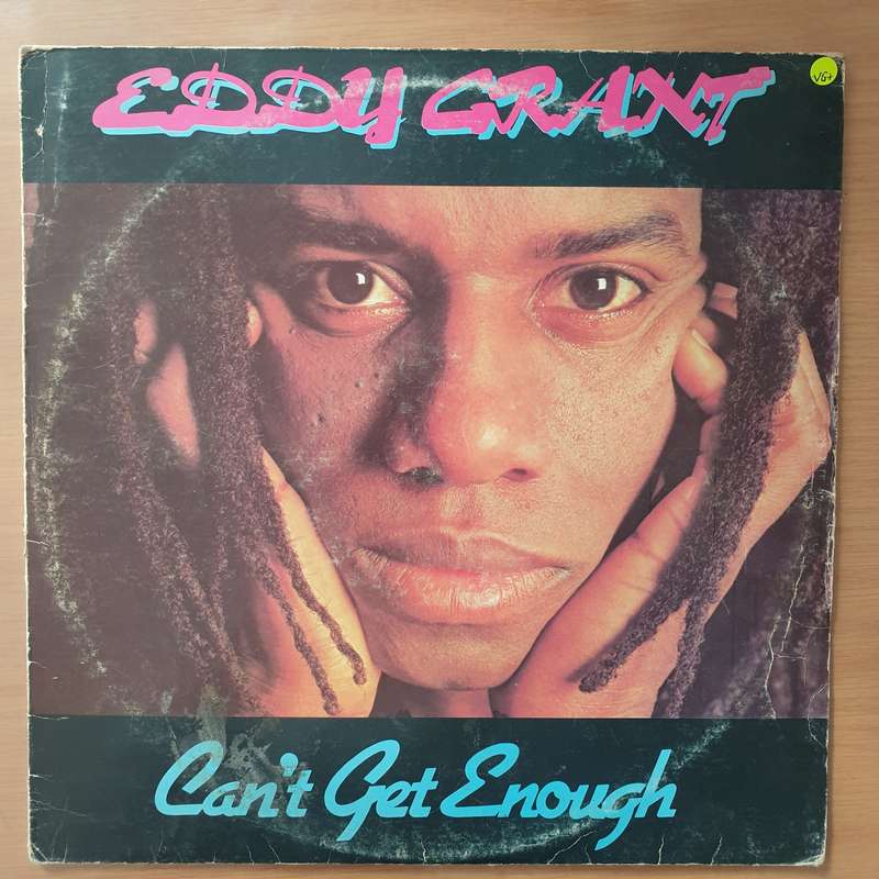 Eddy Grant  Can't Get Enough - Vinyl LP Record - Very-Good+ Quality (VG+) (verygoodplus)