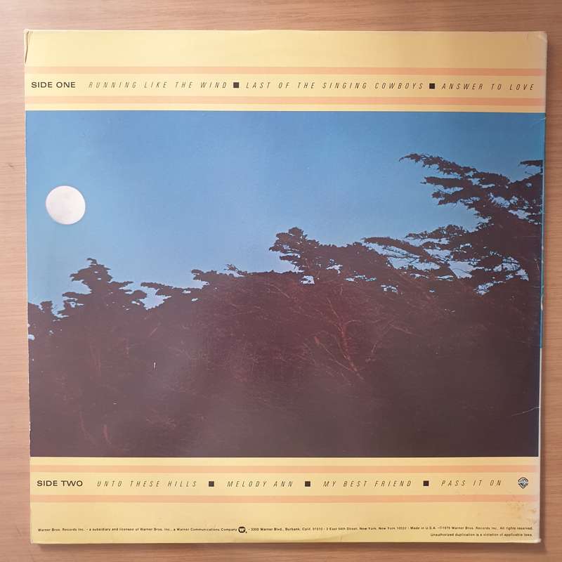 The Marshall Tucker Band  Running Like The Wind - Vinyl LP Record - Very-Good+ Quality (VG+) (...