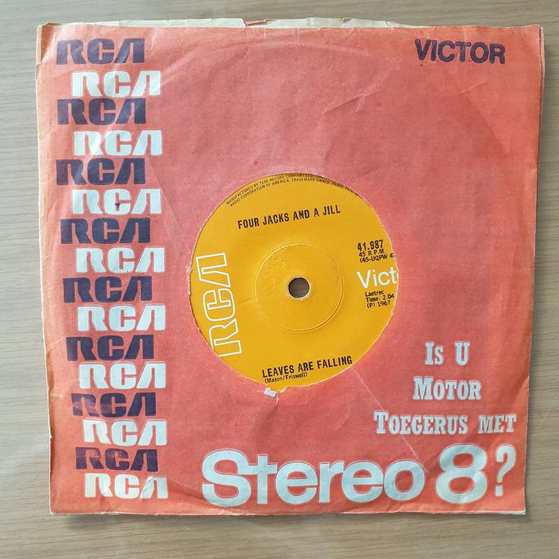 Four Jacks And A Jill  Timothy - Vinyl 7" Record - Very-Good+ Quality (VG+) (verygoodplus)