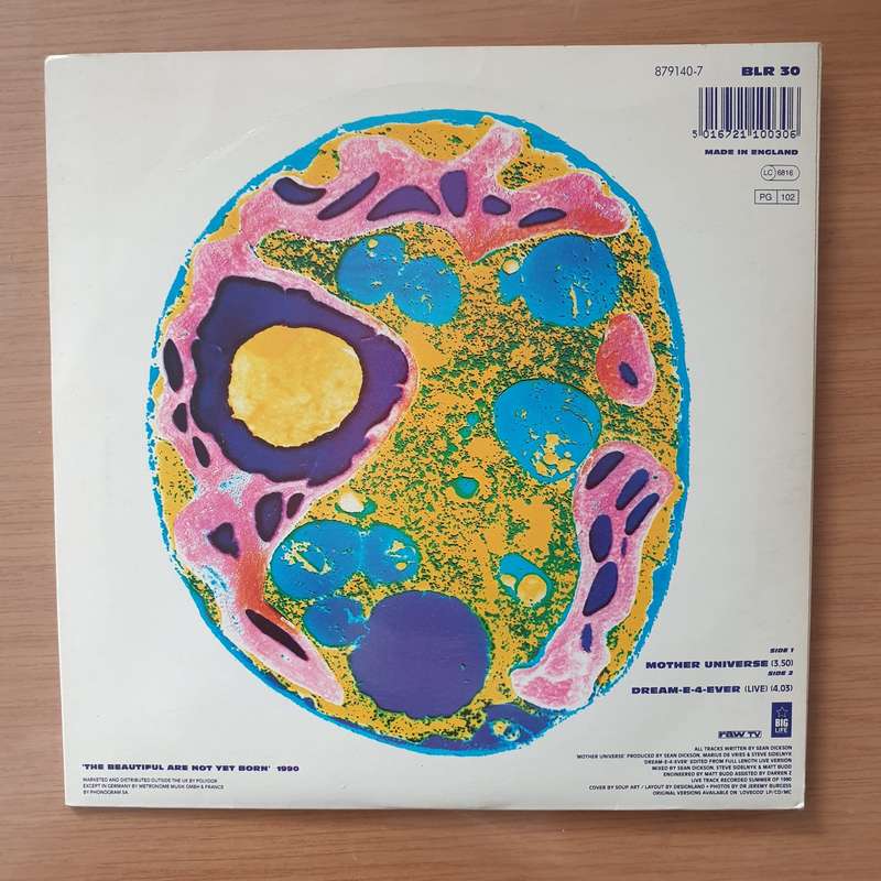 The Soup Dragons  Mother Universe - Vinyl 7" Record - Very-Good+ Quality (VG+) (verygoodplus)
