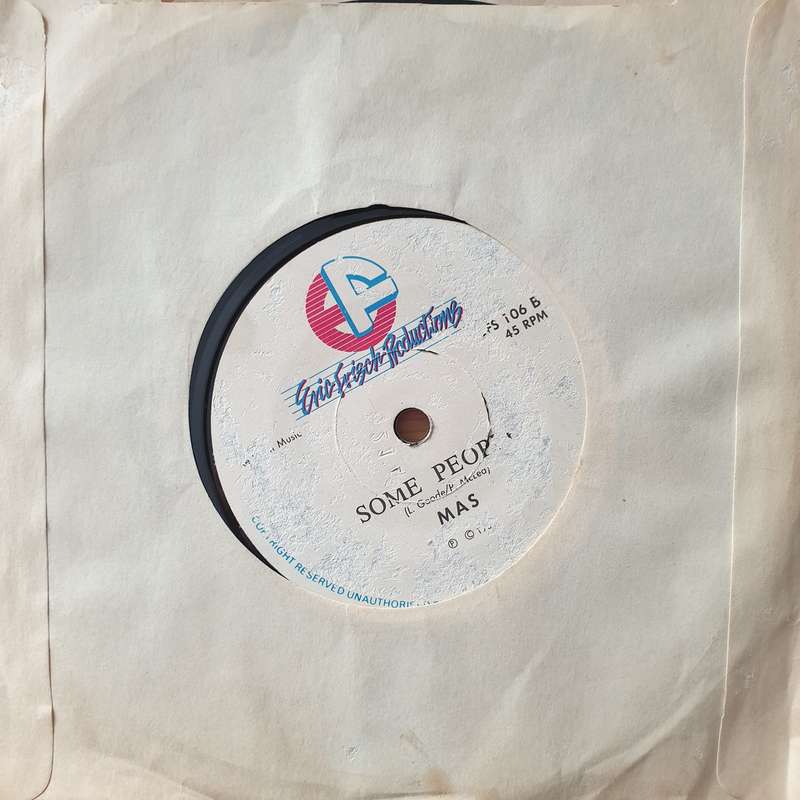Mas - Pump Up The Volume- Vinyl 7" Record - Very-Good+ Quality (VG+) (verygoodplus)
