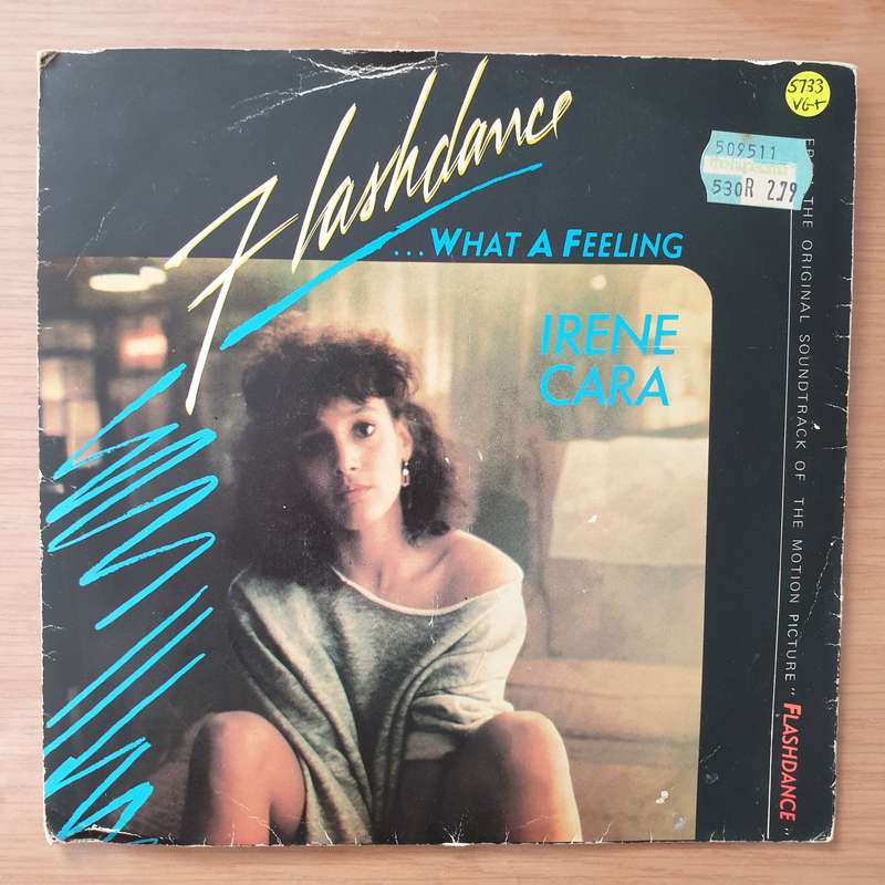 Irene Cara  Flashdance ... What A Feeling - Vinyl 7" Record - Very-Good+ Quality (VG+) (verygo...