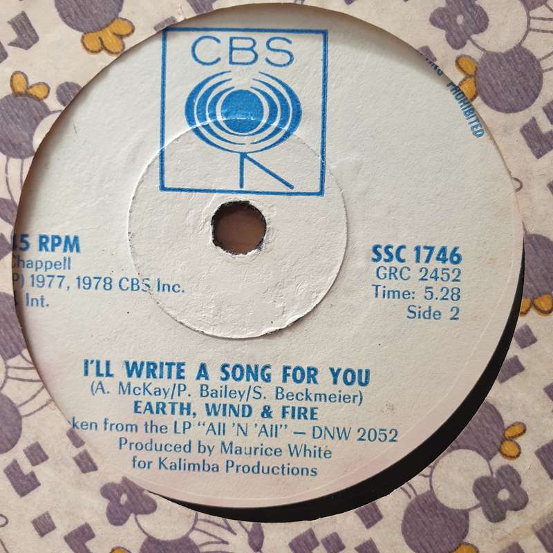 Earth, Wind & Fire - Got To Get You Into My Life (Rhodesia) - Vinyl 7" Record - Very-Good+ Qualit...