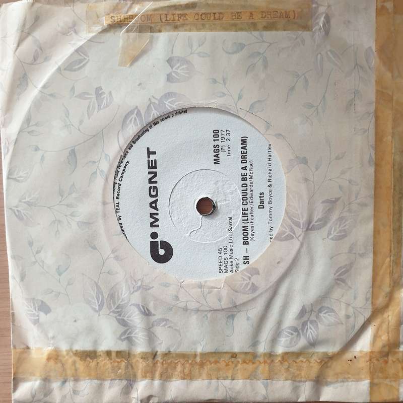Darts  It's Raining - Vinyl 7" Record - Very-Good+ Quality (VG+) (verygoodplus)