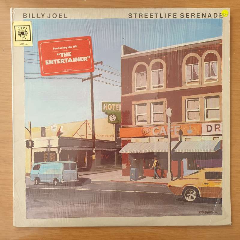 Billy Joel  Streetlife Serenade - Vinyl LP Record - Very-Good+ Quality (VG+) (verygoodplus)