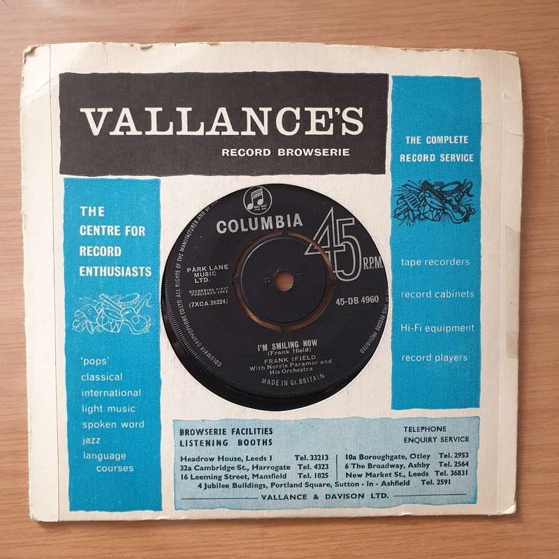 Frank Ifield With Norrie Paramor And His Orchestra  The Wayward Wind - Vinyl 7" Record - Very-...