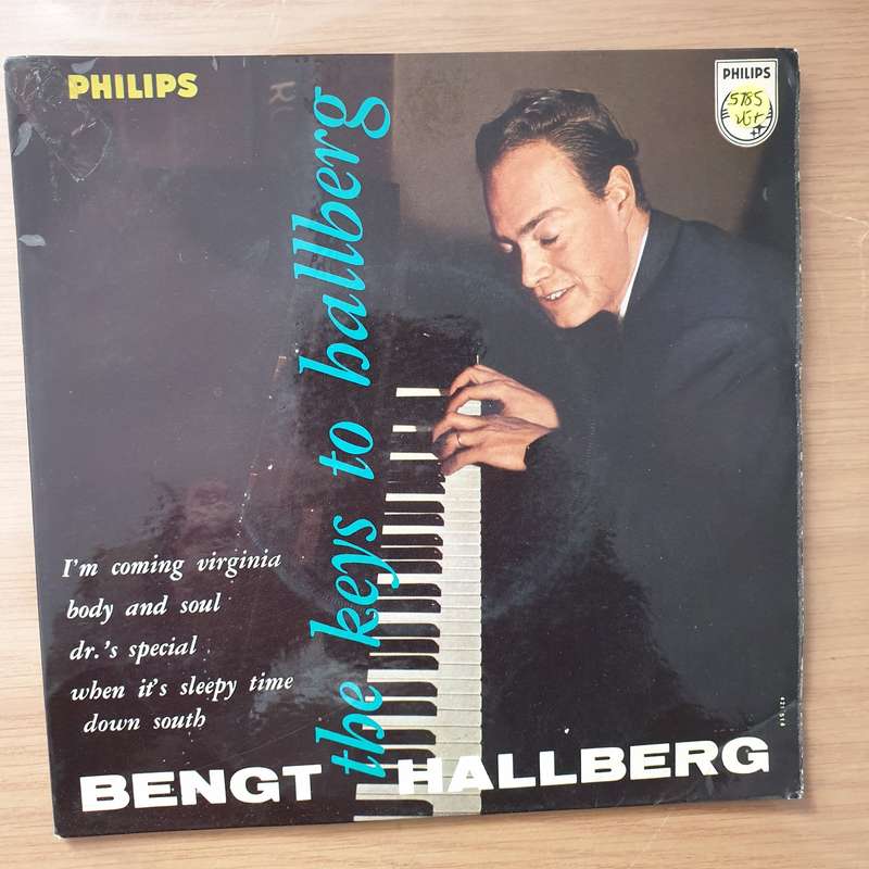 Bengt Hallberg  The Keys To Hallberg - Vinyl 7" Record - Very-Good+ Quality (VG+) (verygoodplus)