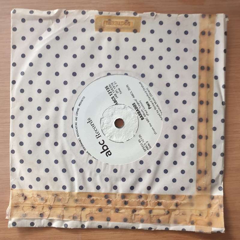 Poco  Crazy Love / Barbados (Rhodesia)  - Vinyl 7" Record - Very-Good+ Quality (VG+) (verygood...