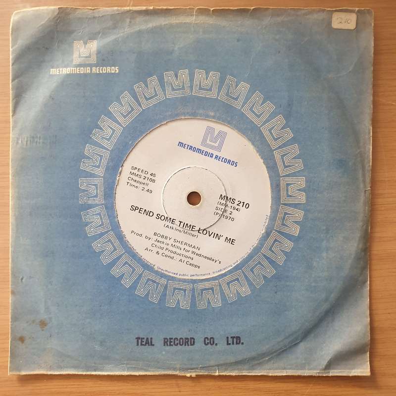 Bobby Sherman  Julie, Do Ya Love Me - Vinyl 7" Record - Very-Good+ Quality (VG+) (verygoodplus)