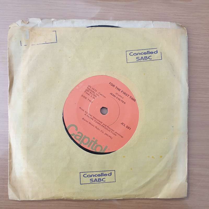 Jessi Colter  I'm Not Lisa - Vinyl 7" Record - Very-Good+ Quality (VG+)