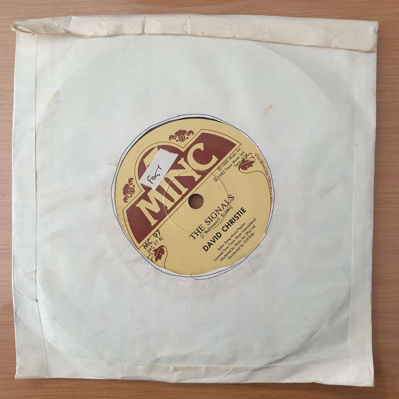 David Christie  Saddle Up / The Signals - Vinyl 7" Record - Very-Good+ Quality (VG+) (verygood...