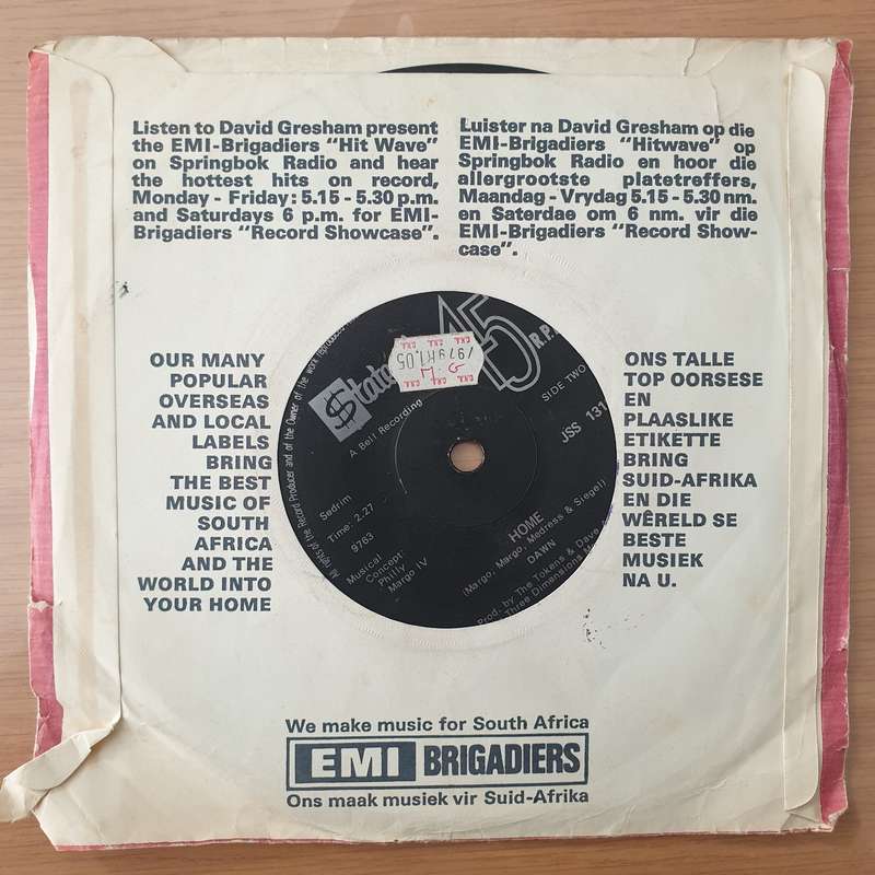Dawn  Knock Three Times - Vinyl 7" Record - Very-Good+ Quality (VG+)