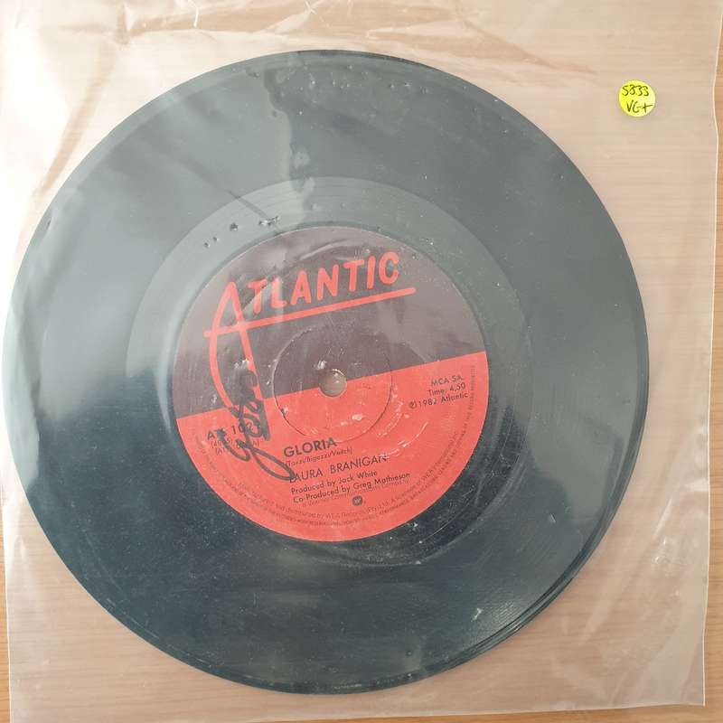 Laura Branigan  Gloria - Vinyl 7" Record - Very-Good+ Quality (VG+) (verygoodplus)