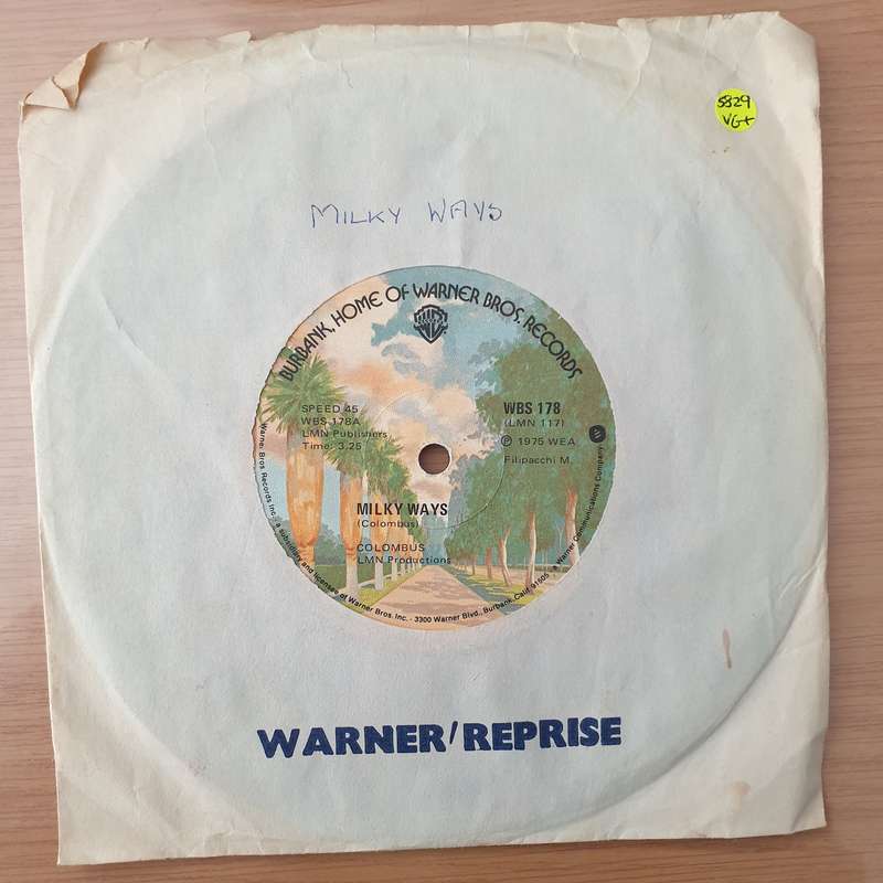 Colombus  Milky Ways / Sunshine - Vinyl 7" Record - Very-Good+ Quality (VG+) (verygoodplus)