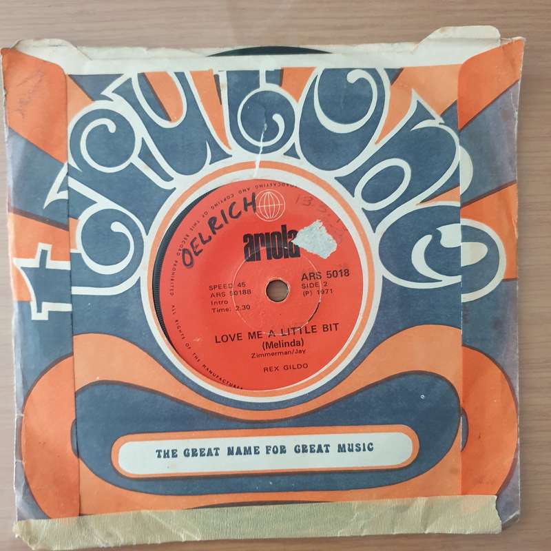 Rex Gildo  Ich Geh' Mit Dir - Vinyl 7" Record - Very-Good+ Quality (VG+) (verygoodplus)