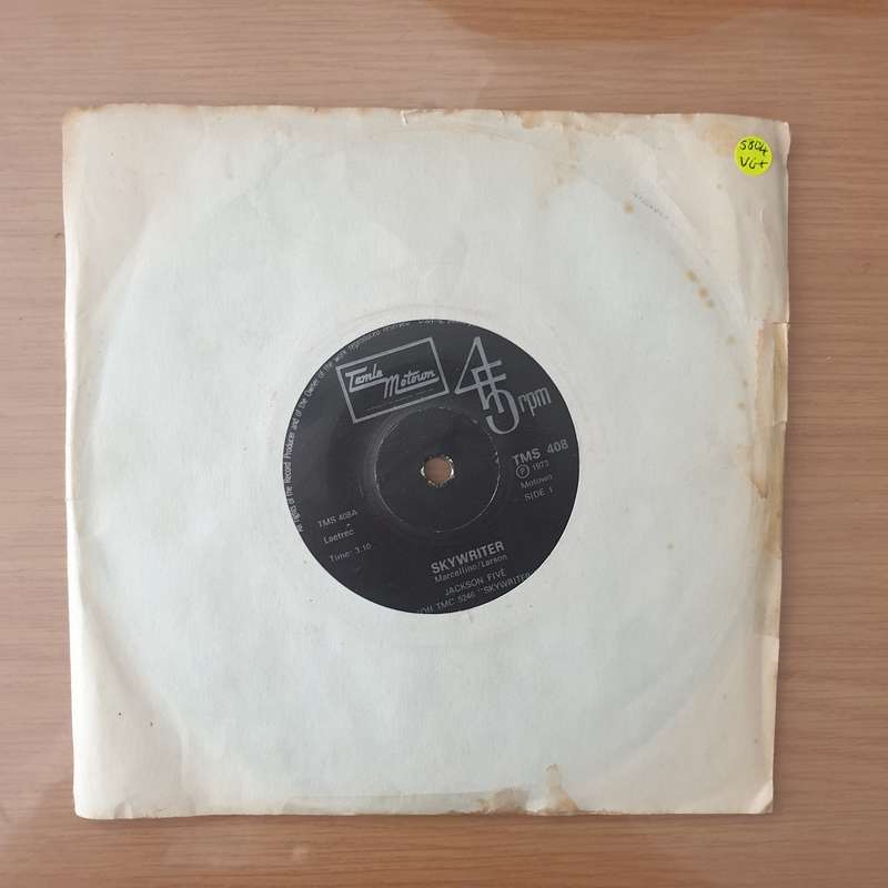 Jackson Five  Skywriter - Vinyl 7" Record - Very-Good+ Quality (VG+) (verygoodplus)