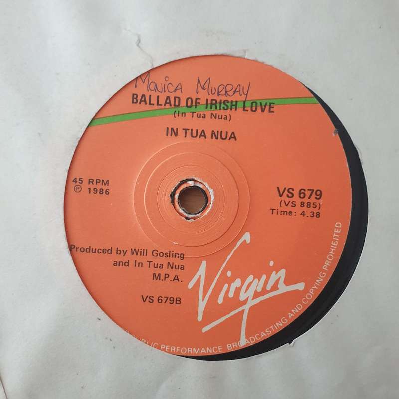 In Tua Nua  Seven Into The Sea - Vinyl 7" Record - Very-Good+ Quality (VG+) (verygoodplus)