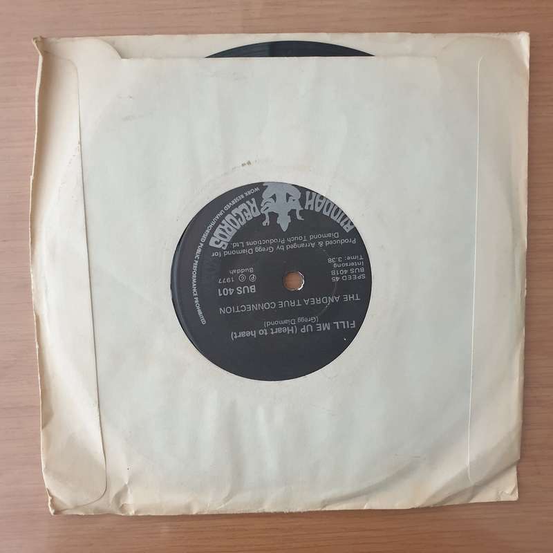 Andrea True Connection  What's Your Name, What's Your Number - Vinyl 7" Record - Very-Good+ Qu...