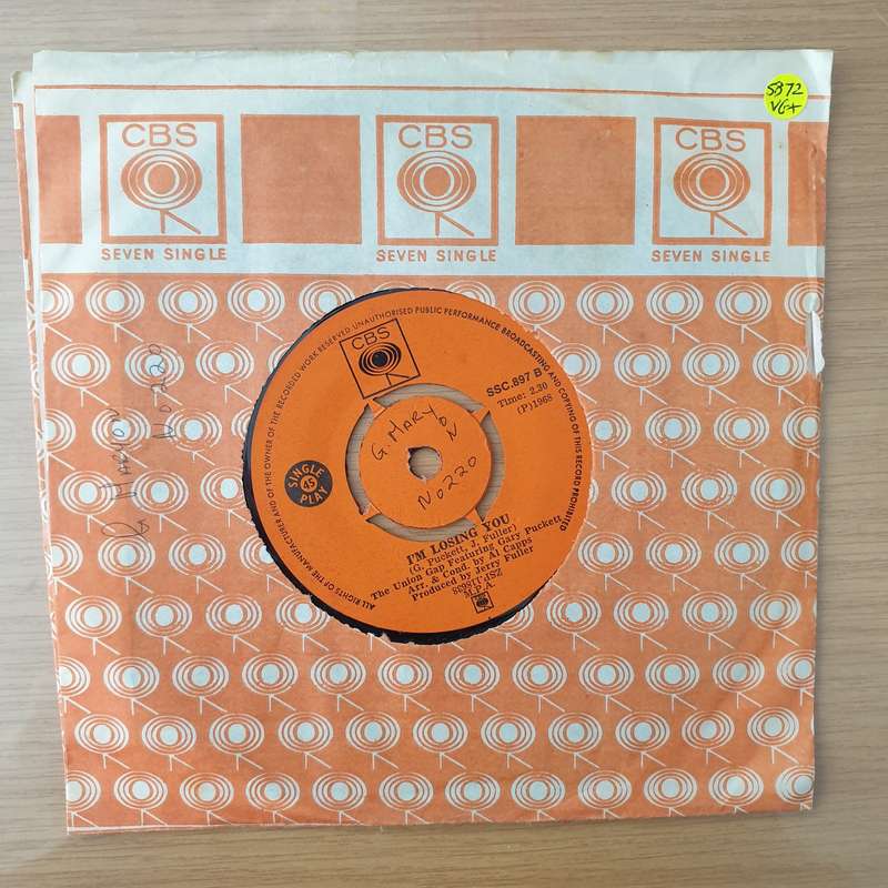 The Union Gap Featuring Gary Puckett  Young Girl - Vinyl 7" Record - Very-Good+ Quality (VG+) ...