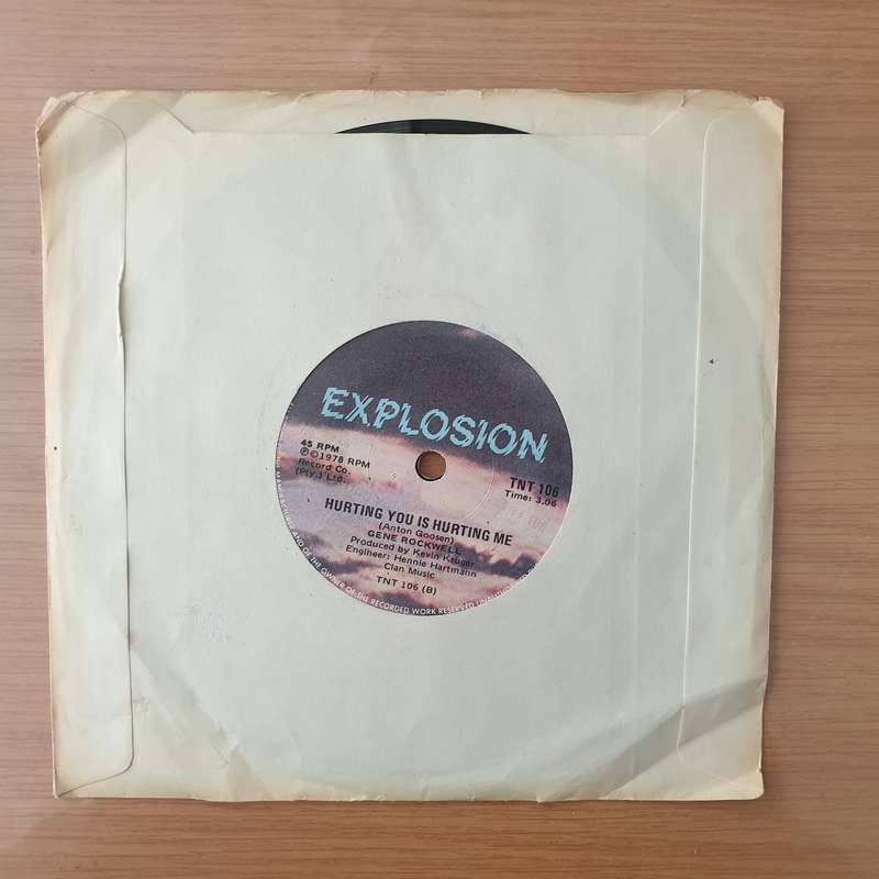 Gene Rockwell - Rosie - Vinyl 7" Record - Very-Good+ Quality (VG+) (verygoodplus)
