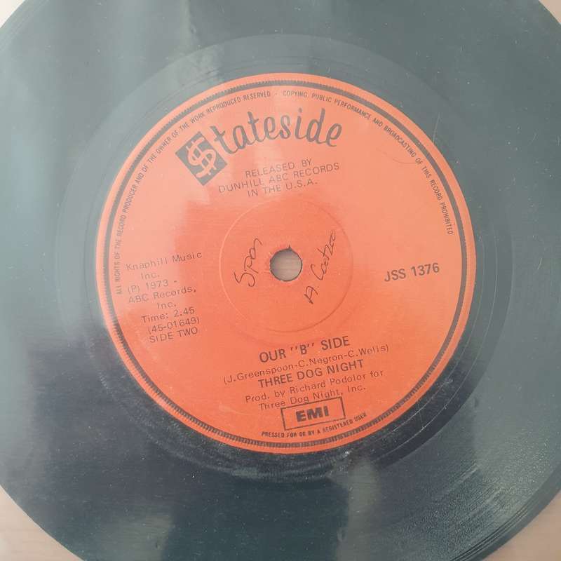 Three Dog Night  Shambala - Vinyl 7" Record - Very-Good Quality (VG) (vgood)