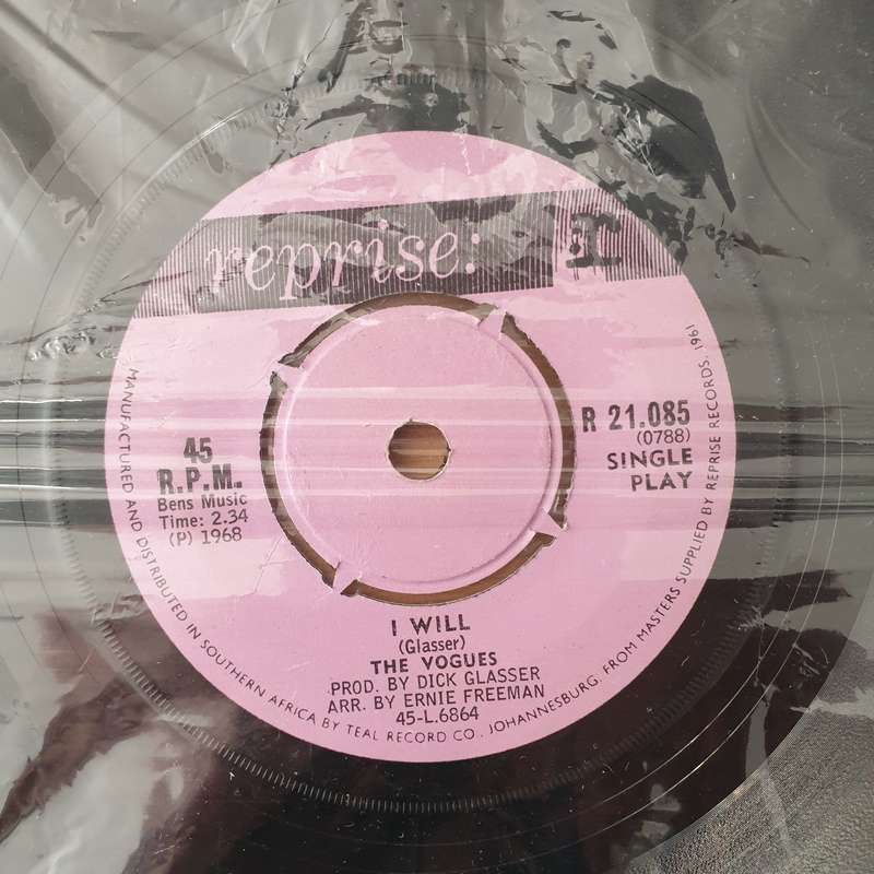 The Vogues  Till - Vinyl 7" Record - Good+ Quality (G+) (gplus7)