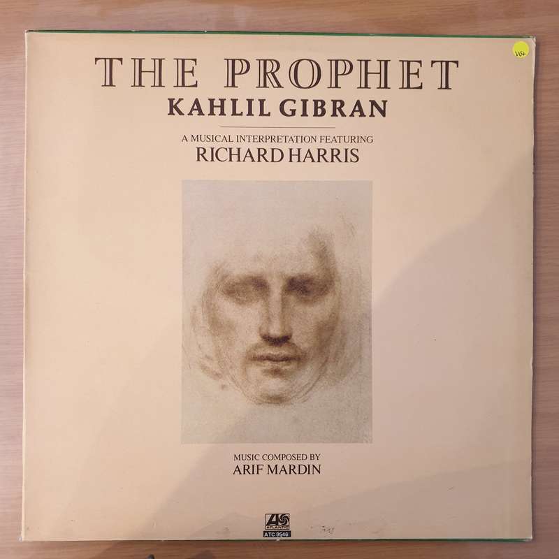 The Prophet - Kahlil Gibran Featuring Richard Harris  Vinyl LP Record - Very-Good+ Quality (VG...