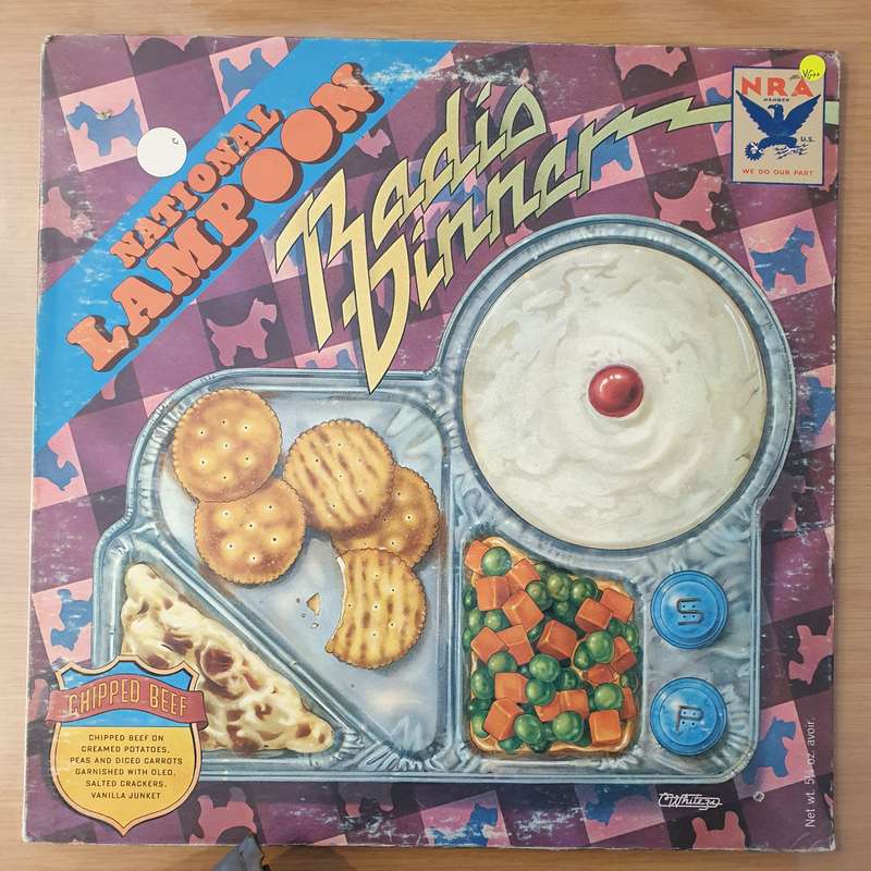 National Lampoon  Radio Dinner - Vinyl LP Record - Very-Good+ Quality (VG+) (verygoodplus)