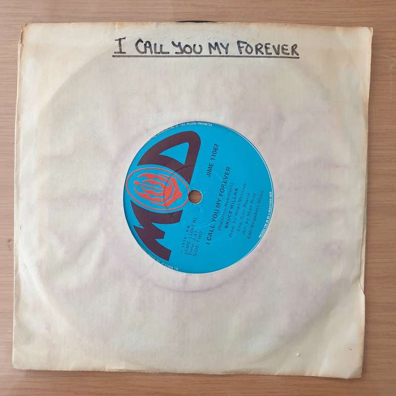 Bruce Millar  When I'm Dead And Gone (Rhodesia) - Vinyl 7" Record - Very-Good+ Quality (VG+)