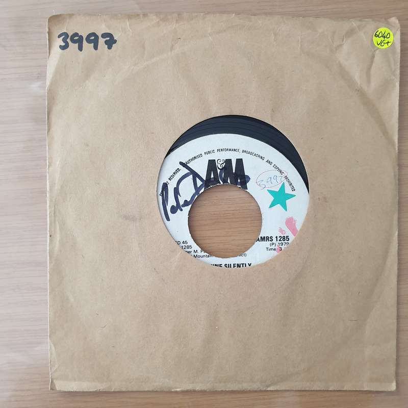 Nils Lofgren  Shine Silently (Rhodesia) - Vinyl 7" Record - Very-Good+ Quality (VG+)