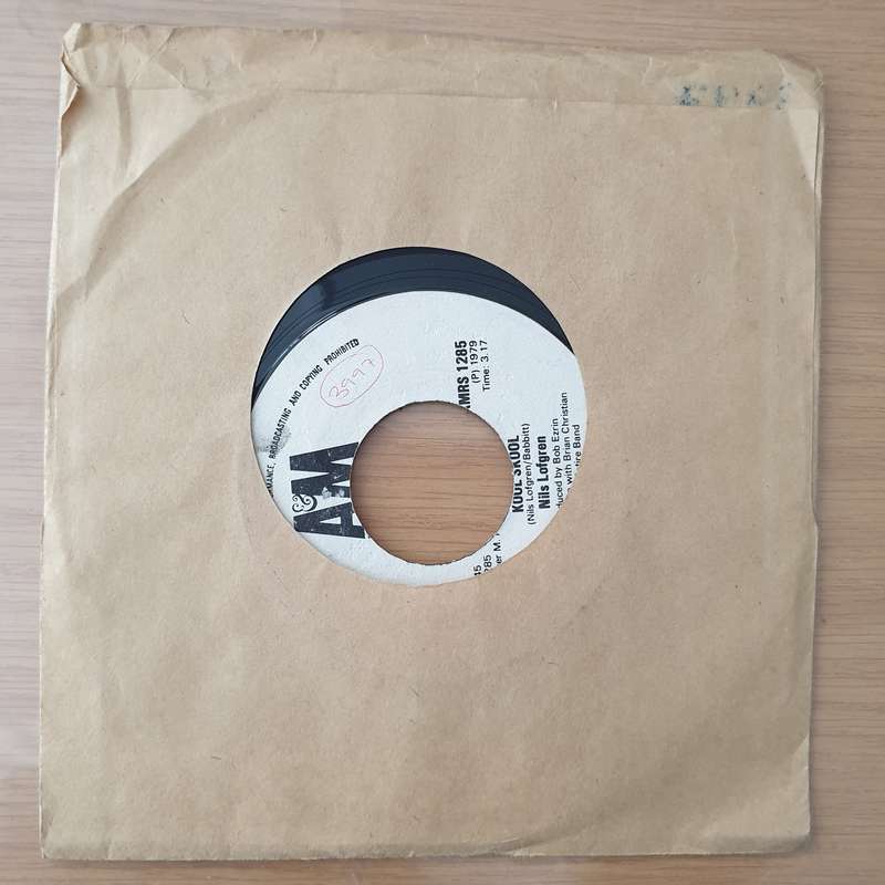 Nils Lofgren  Shine Silently (Rhodesia) - Vinyl 7" Record - Very-Good+ Quality (VG+)