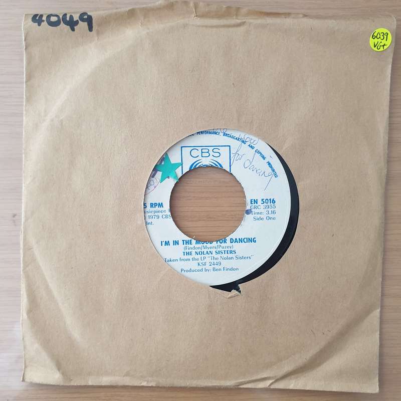 The Nolan Sisters  I'm In The Mood For Dancing (Rhodesia) - Vinyl 7" Record - Very-Good+ Quali...
