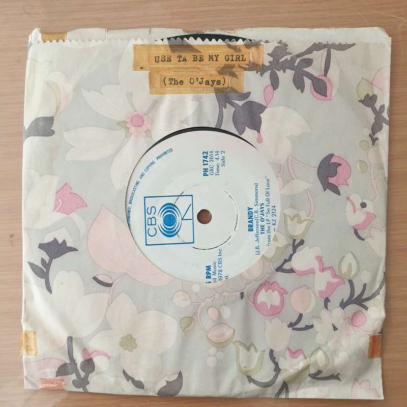 The O'Jays  Use Ta Be My Girl (Rhodesia) - Vinyl 7" Record - Very-Good+ Quality (VG+)