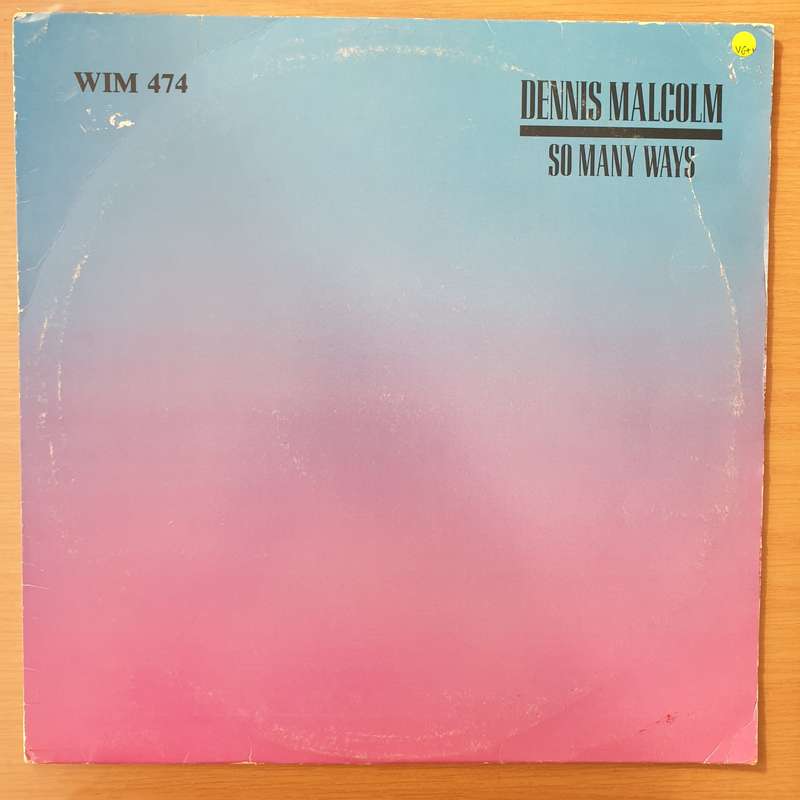 Dennis Malcolm  So Many Ways - Vinyl LP Record - Very-Good+ Quality (VG+)