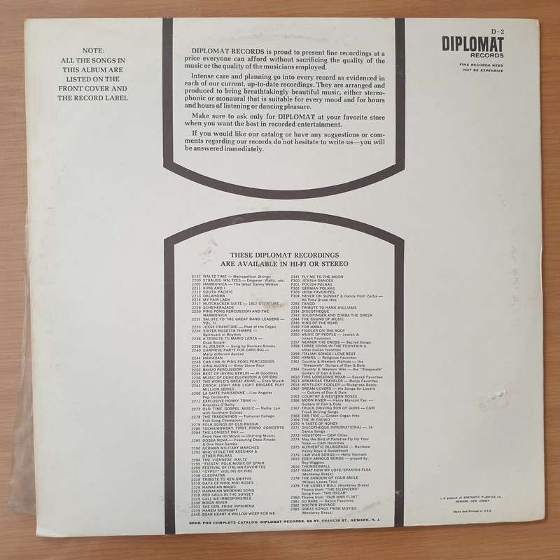 Nito San Miguel  Spanish Love Songs - Vinyl LP Record - Very-Good+ Quality (VG+)
