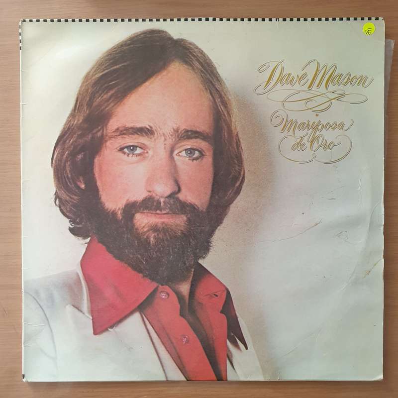 Dave Mason  Mariposa De Oro - Vinyl LP Record - Very-Good+ Quality (VG+)