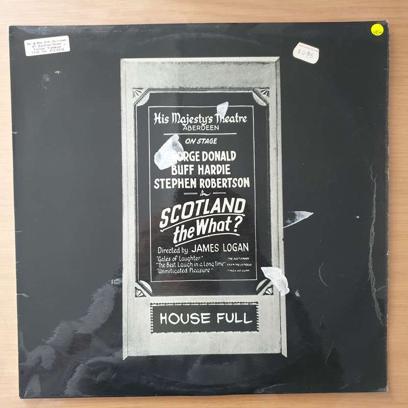 The What?  Scotland The What?  Vinyl LP Record - Very-Good+ Quality (VG+)