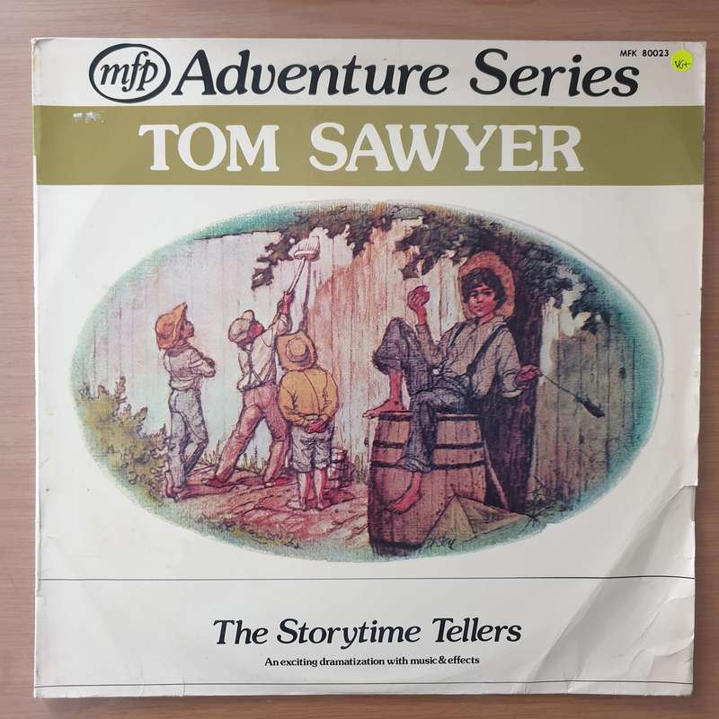 Tom Sawyer - MFP Adventure Series  Vinyl LP Record - Very-Good+ Quality (VG+)