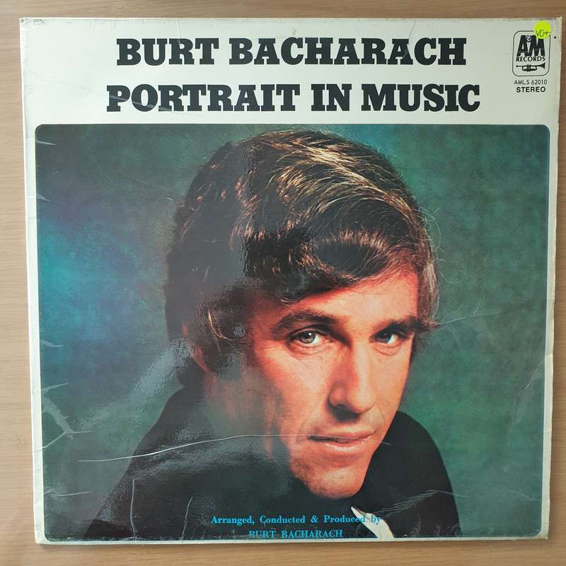 Burt Bacharach  Portrait In Music  Vinyl LP Record - Very-Good+ Quality (VG+)