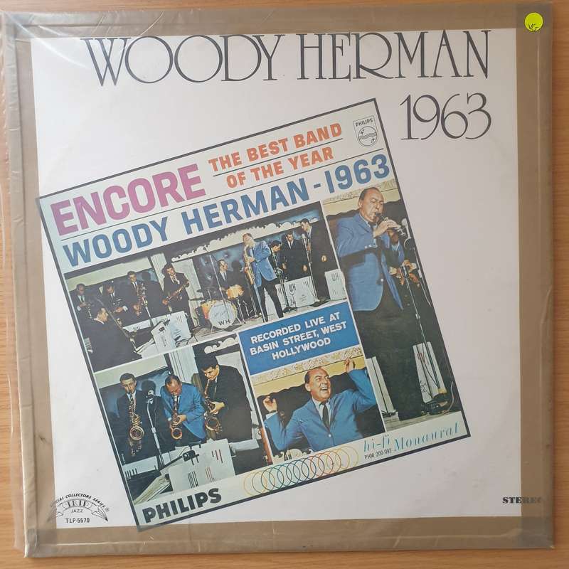 Woody Herman  Encore: Woody Herman - 1963 - Vinyl LP Record - Very-Good Quality (VG)