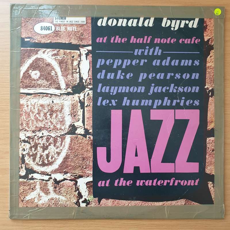 Donald Byrd  At The Half Note Cafe, Vol. 2  Vinyl LP Record - Very-Good- Quality (VG-) (ver...