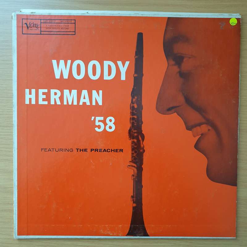 Woody Herman And His Orchestra  '58 Featuring The Preacher  Vinyl LP Record - Very-Good+...