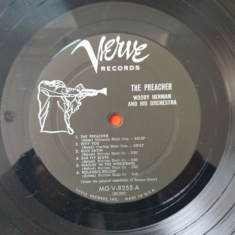 Woody Herman And His Orchestra  '58 Featuring The Preacher  Vinyl LP Record - Very-Good+...