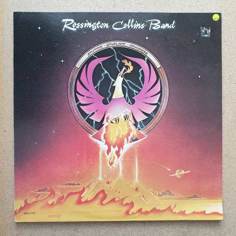 Rossington Collins Band  Anytime, Anyplace, Anywhere  Vinyl LP Record - Very-Good+ Quali...