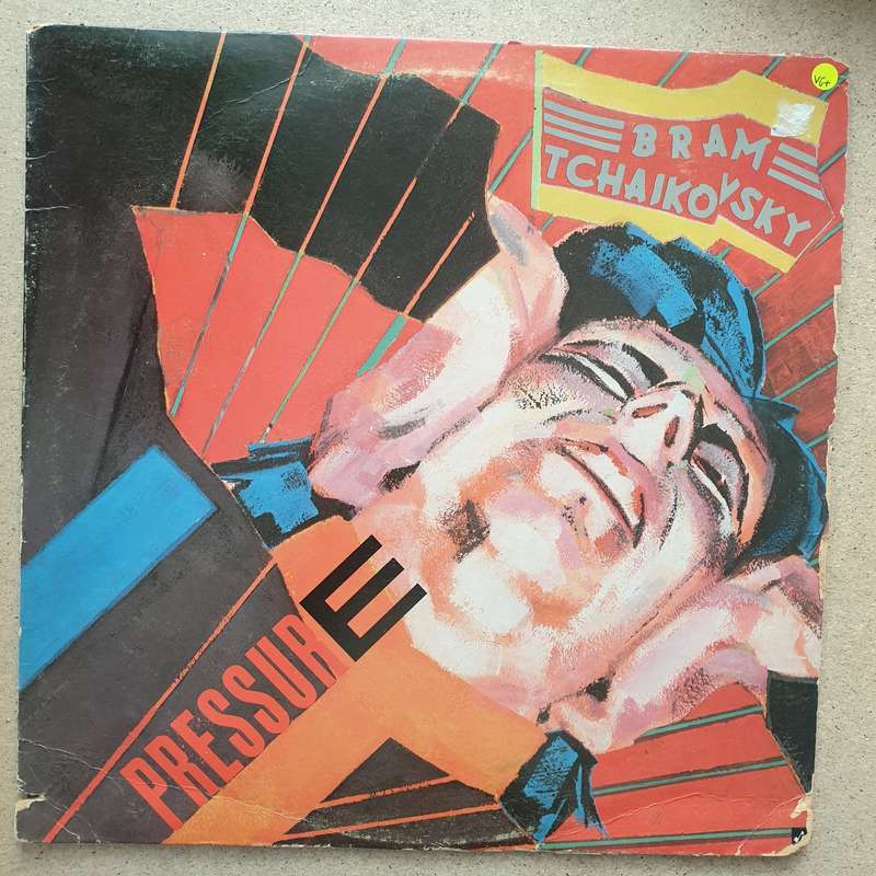 Bram Tchaikovsky  Pressure - Vinyl LP Record - Very-Good+ Quality (VG+)
